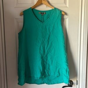 FLAX linen Tunic Top